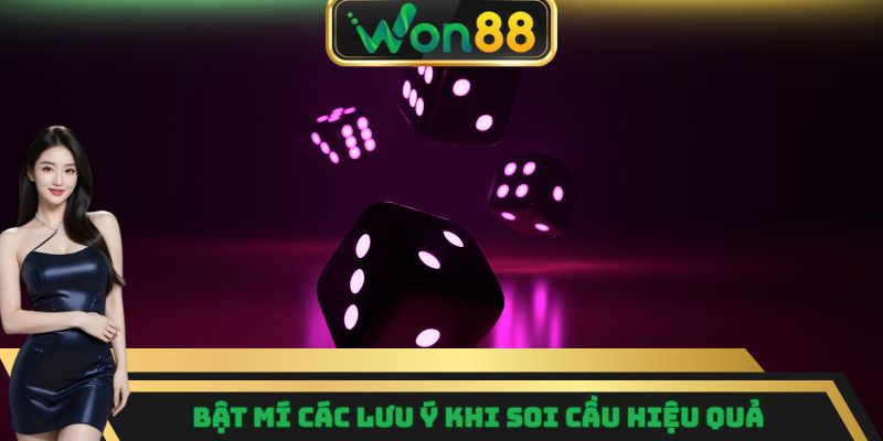 Bật mí các lưu ý khi soi cầu hiệu quả