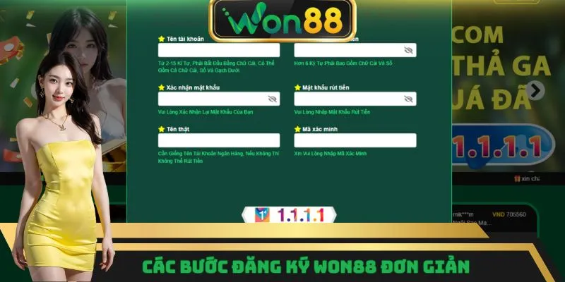 Đăng Ký Won88 – Bảo Mật Tuyệt Đối, An Tâm Trải Nghiệm 5 Các bước đăng ký Won88 đơn giản