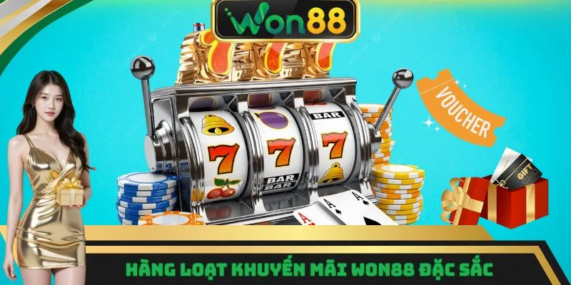 Hàng loạt khuyến mãi Won88 đặc sắc