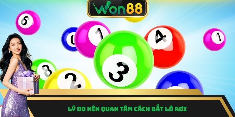 Lý do nên quan tâm cách bắt lô rơi
