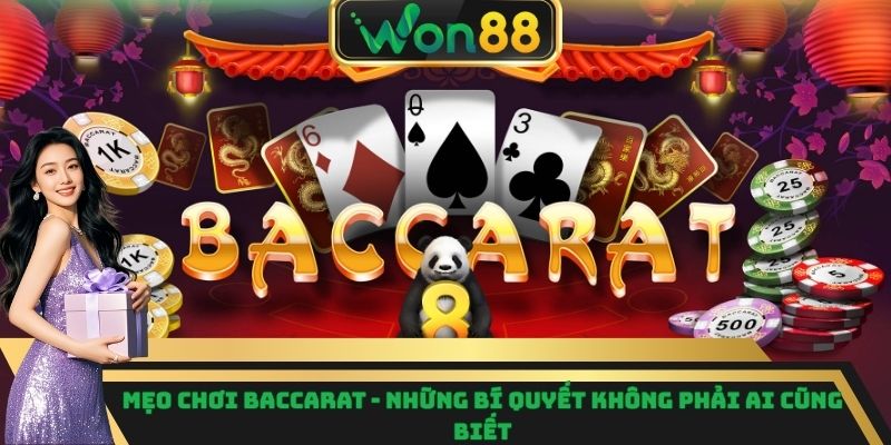 Mẹo chơi Baccarat
