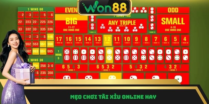 Mẹo chơi tài xỉu online hay