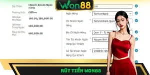 Rút tiền Won88